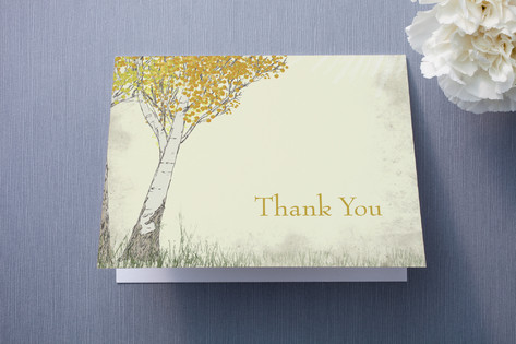 Fall Tranquility Thank You Cards