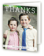 Thanks from the Boys Thank You Cards