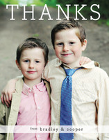 Thanks from the Boys Thank You Cards