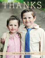 Thanks from the Boys Thank You Cards