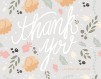 Southern Hospitality Thank You Cards