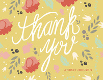 Southern Hospitality Thank You Cards