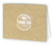 Simple Graduate Thank You Cards