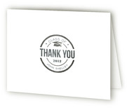 Simple Graduate Thank You Cards