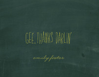 Gee Thanks Darlin' Thank You Cards