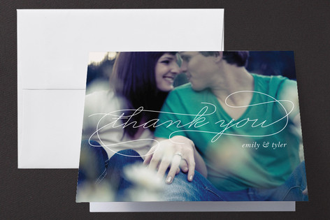 Sweet Swirl Thank You Cards