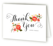 Bouquet Thank You Cards
