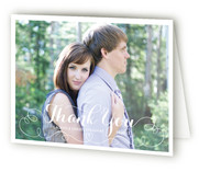 Cursive Line Thank You Cards