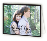 Cursive Line Thank You Cards