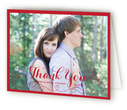 Cursive Line Thank You Cards