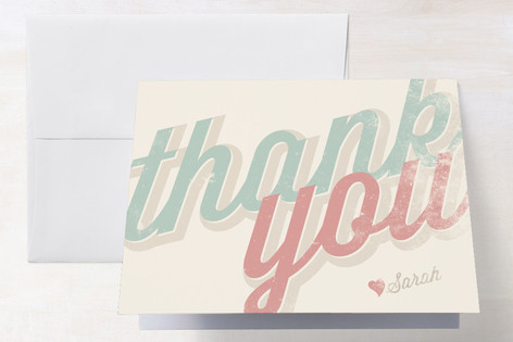 Scripted Thank You Cards