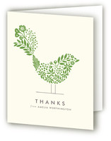 Floral Fringe Thank You Cards