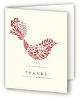 Floral Fringe Thank You Cards