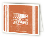 Duuude! Thank You Cards