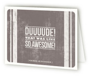 Duuude! Thank You Cards