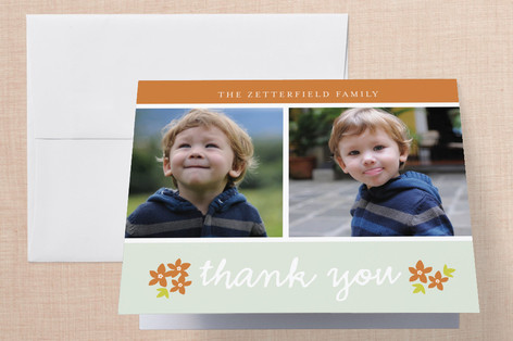 Simple Greetings Thank You Cards
