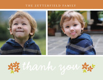 Simple Greetings Thank You Cards