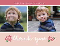 Simple Greetings Thank You Cards