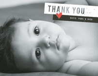 Be Bold Thank You Cards