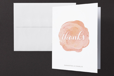 Modern Bloom Thank You Cards
