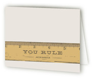You Rule Thank You Cards