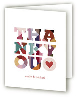 Big Diamond Thank You Thank You Cards