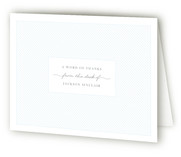 Businesslike Thank You Cards