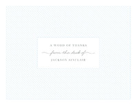 Businesslike Thank You Cards