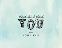 Funky Fresh Thank You Cards