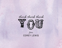 Funky Fresh Thank You Cards
