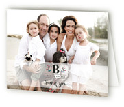 Berry Monogram Thank You Cards