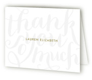 Chic Grafitti Thank You Cards