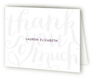 Chic Grafitti Thank You Cards