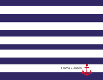 Anchors Aweigh Thank You Cards