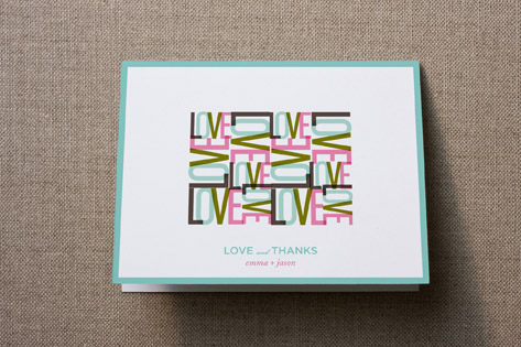 All You Need Is Thank You Cards