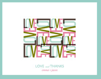 All You Need Is Thank You Cards