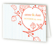 Bright Autumn Berry Thank You Cards