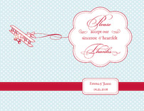 Come Fly With Me Thank You Cards