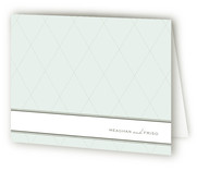 Classic Diamonds Thank You Cards