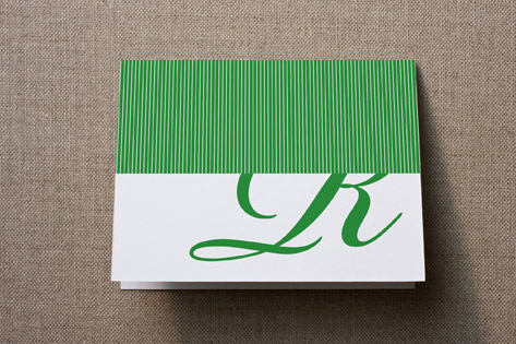 Classic Lines Thank You Cards