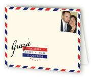 float + airmail Thank You Cards
