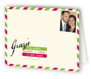 float + airmail Thank You Cards