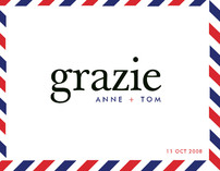 float + grazie Thank You Cards
