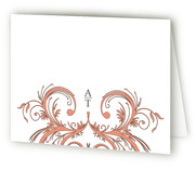 Letter Swirl Thank You Cards