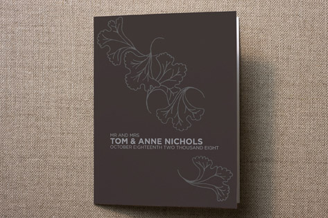 Modern Organic Thank You Cards