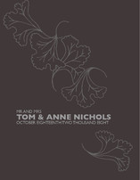 Modern Organic Thank You Cards