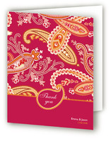 Paisley Passion Thank You Cards