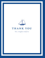 Sails Away Thank You Cards