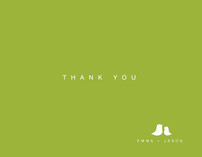 Sweet and Simple Thank You Cards