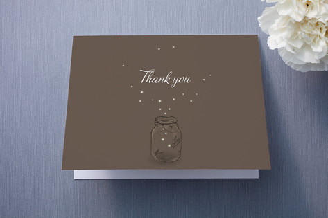 fireflies Thank You Cards